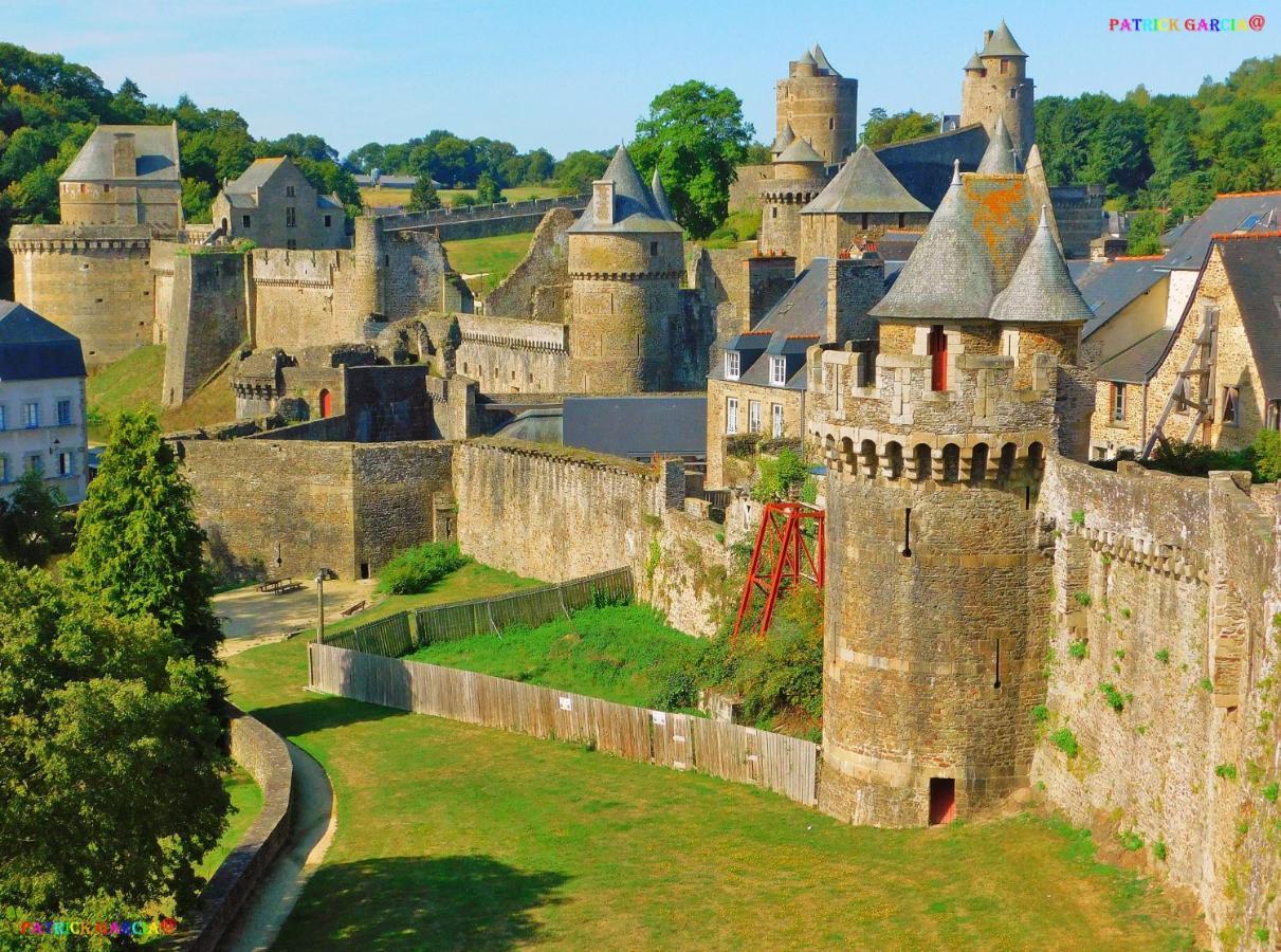 L'Escale Fougeraise Leilighet Fougères Eksteriør bilde