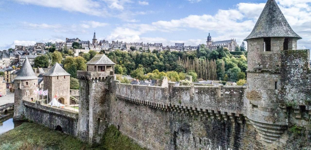 L'Escale Fougeraise Leilighet Fougères Eksteriør bilde